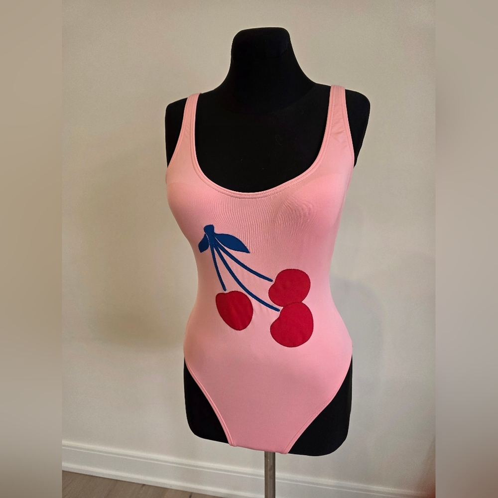 NWT Kate Spade New York Cherry Toss Scoop Neck S